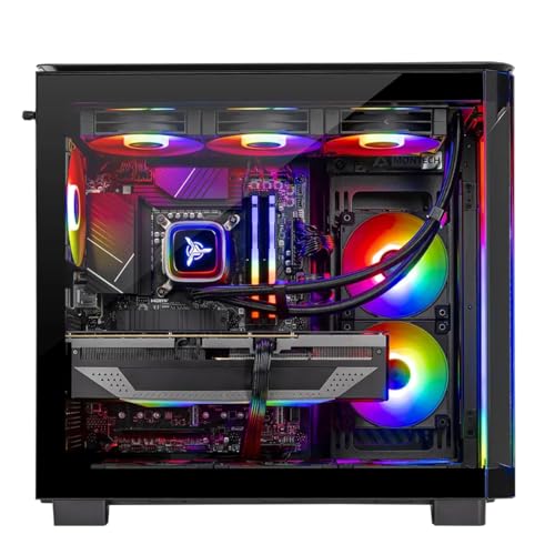Skytech Gaming Chronos 3 Desktop PC, Ryzen 7 7700 3.8 GHz (5.3GHz), AMD RX 9070XT 16GB, 2TB Gen4 NVMe SSD, 32GB DDR5 RAM 6000 RGB, 850W Gold ATX 3 PSU, Wi-Fi, Win 11