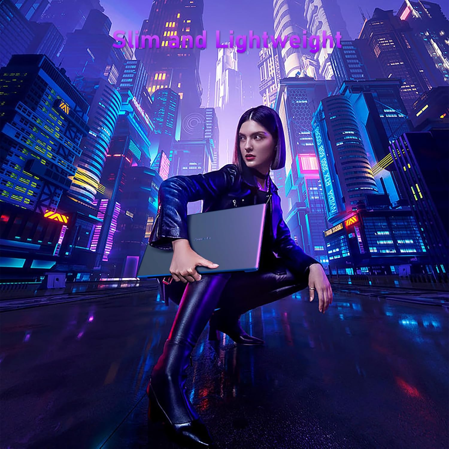 AMD Ryzen 7 5700U Laptop, Radeon RX Vega 8 Graphics, 16GB DDR4 RAM, 512GB M.2 PCIe NVMe SSD, 15.6" FHD IPS LCD, Backlit Keyboard, Fingerprint Reader, Webcam, USB C, Bluetooth, 5G WiFi, Windows 11 Pro
