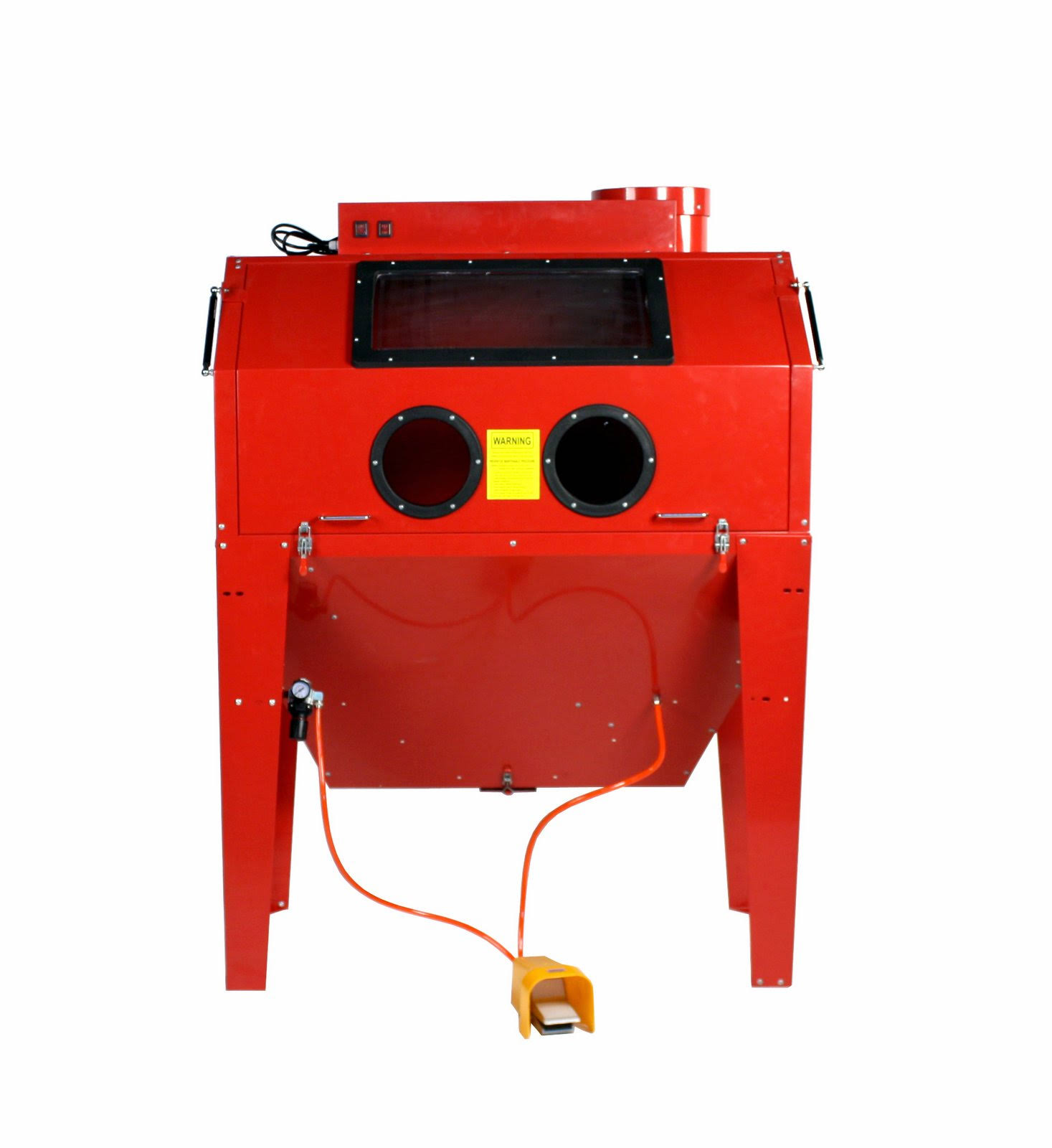 Dragway Tools Model 110 Sandblast Sandblasting Cabinet & Built in Dust Collector