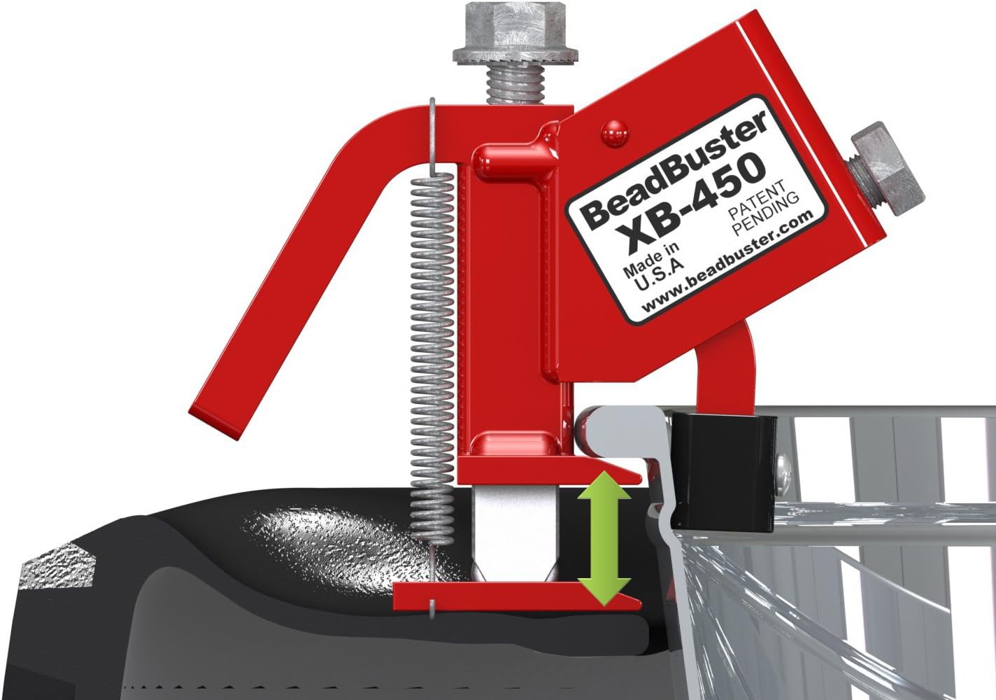 BeadBuster XB-454 PRO ATV (Reinforced Rims) / Motorcycle/Race Car Tire Bead Breaker Tool