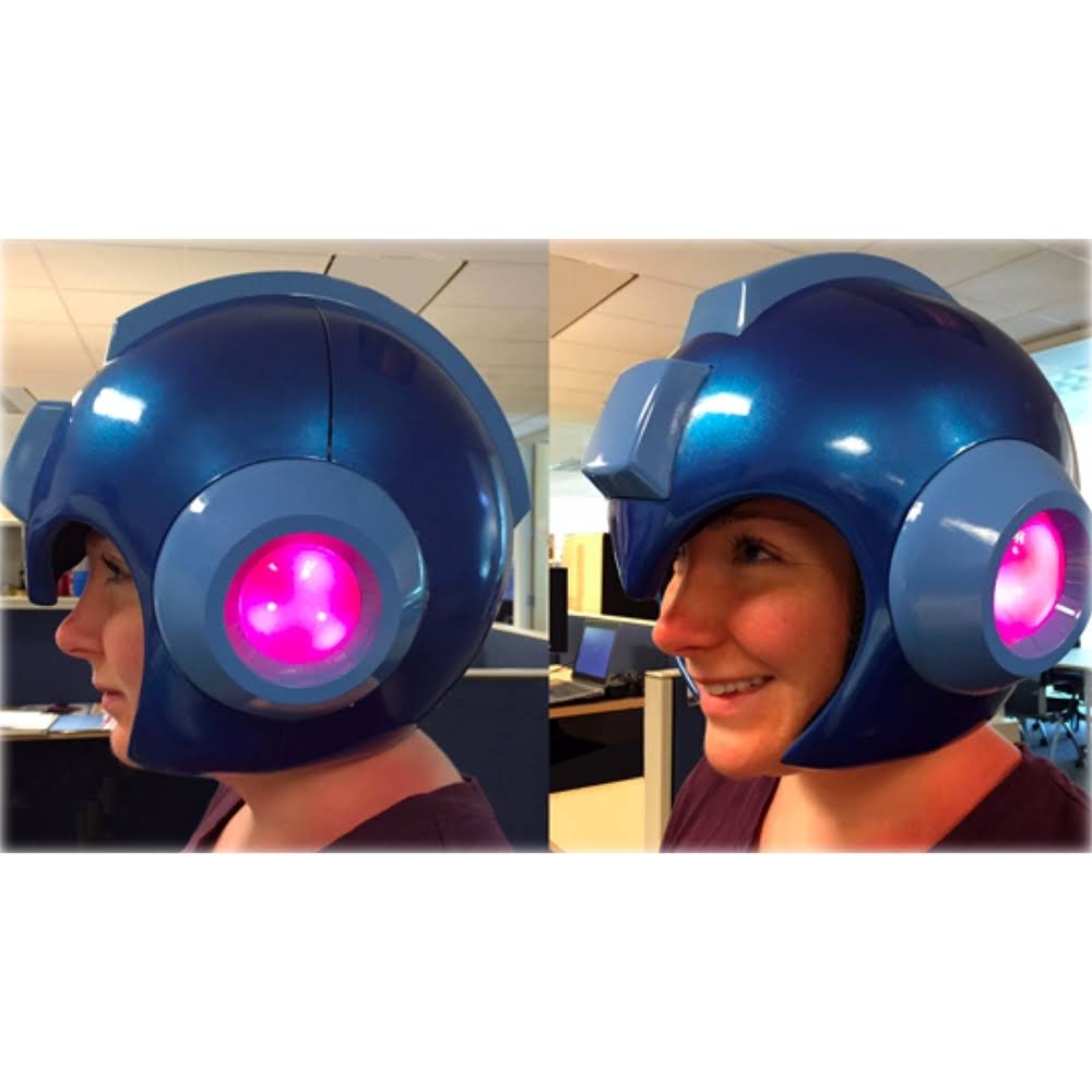 Wearable Mega Man Helmet Replica