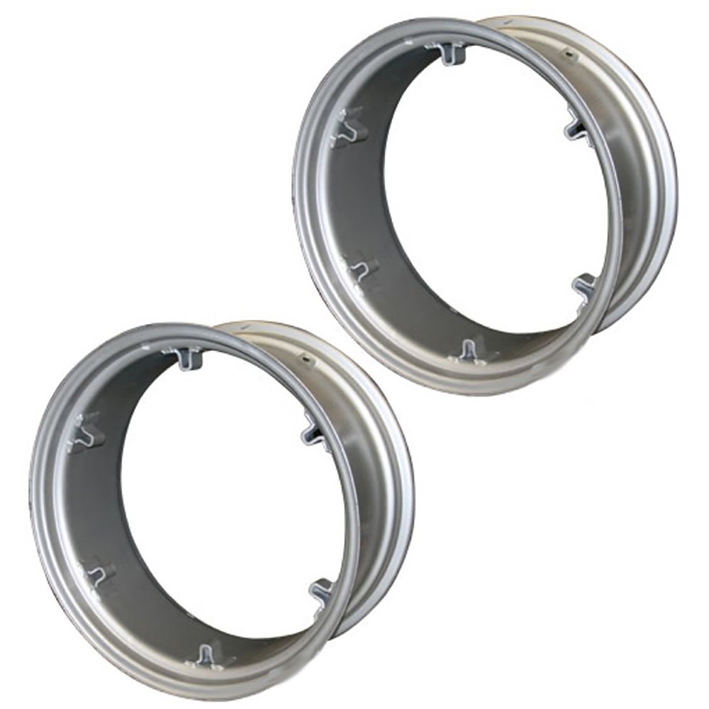 672478A (2) Two 12x28 12-28 6 Loop Rims Fits Ford Fits John Deere Farm Tractor