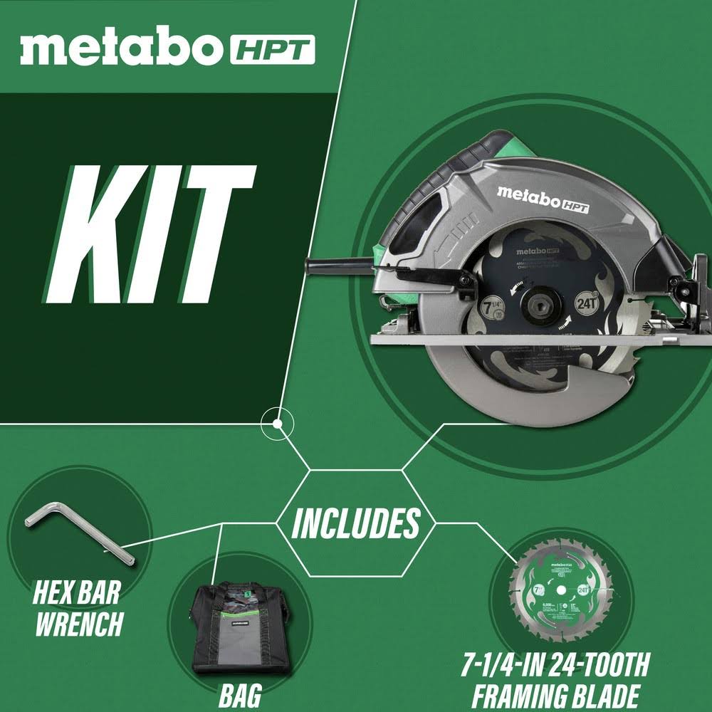 Metabo HPT C7SB3M 7-1/4 in. Circular Saw