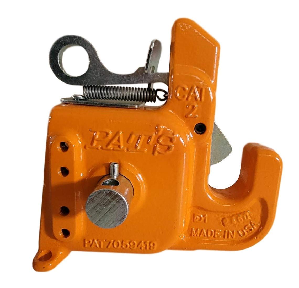 Pat's Easy Change with Stabilizer Bar - Best Quick Hitch System On The Market �C Flexible, Durable and Affordable (Orange CAT #1)