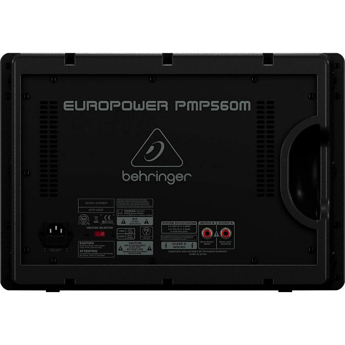 Behringer Europower PMP560M 500W 6 Channel Powered Mixer