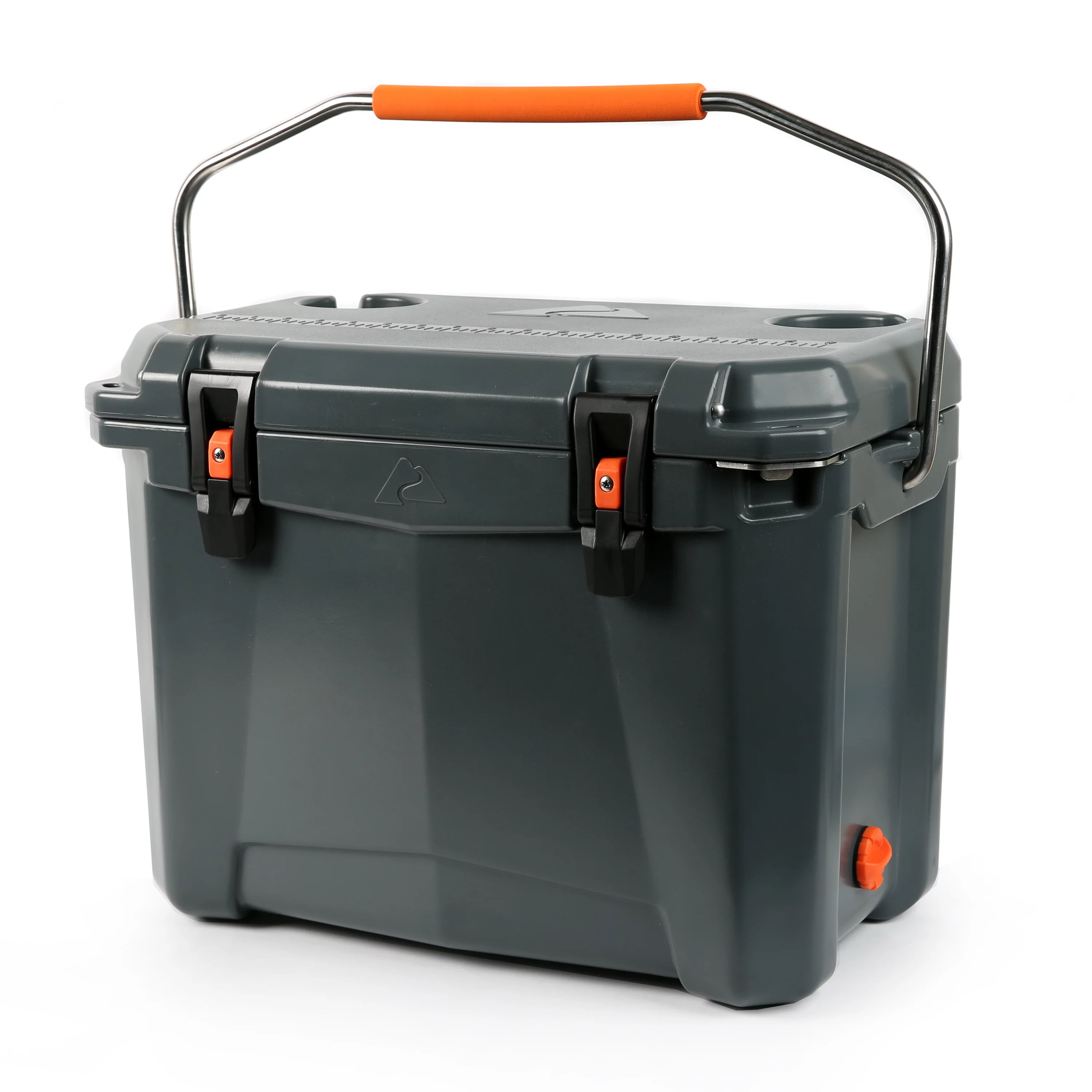 Ozark Trail 26 Quart High Performance Roto-Molded Cooler with Microban®, Gray