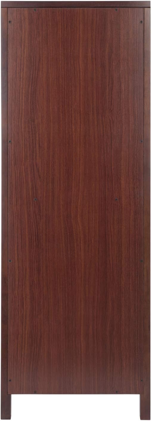Winsome Wood Brooke Cabinet/Cupboard, 47.44 H, Walnut