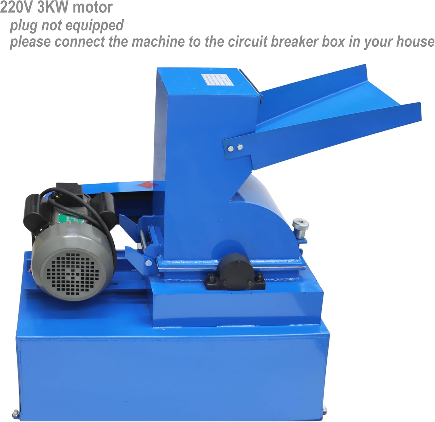 TECHTONGDA Hammer Crusher Hammer Glass Stone Rock Milling Machine Electric Shatter Grinder 220V 3KW