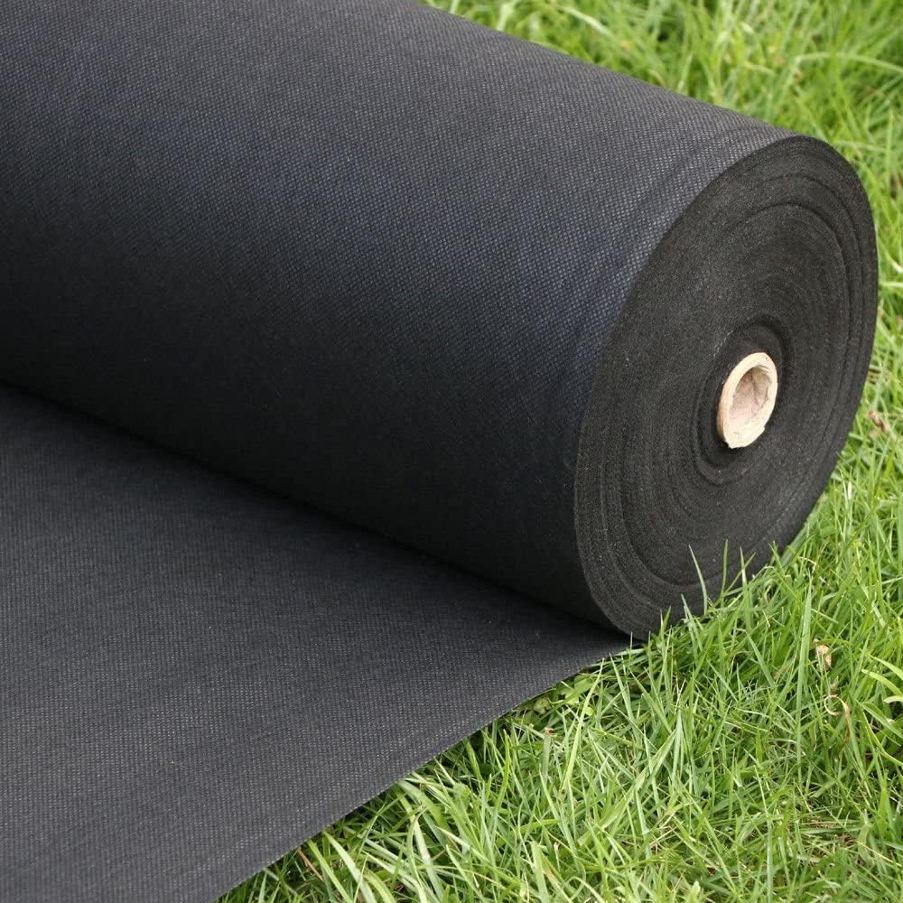 FLARMOR Landscape Fabric Heavy Duty - Weed Barrier Landscape Fabric - Weed Blocker - Garden Fabric Roll 1.8 oz - Commercial Weed Control Fabric 3 Ft X 300 Ft Pack of 2