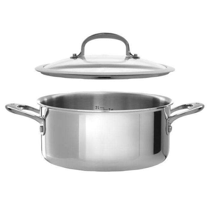 Oxo Good Grips Stainless Steel Pro 13-Piece Cookware Set, Silver