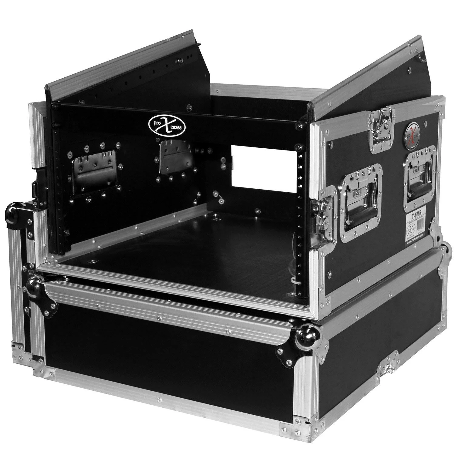Prox T-6MRSS 6U Rack x 10U Top Mixer DJ Combo Flight Case