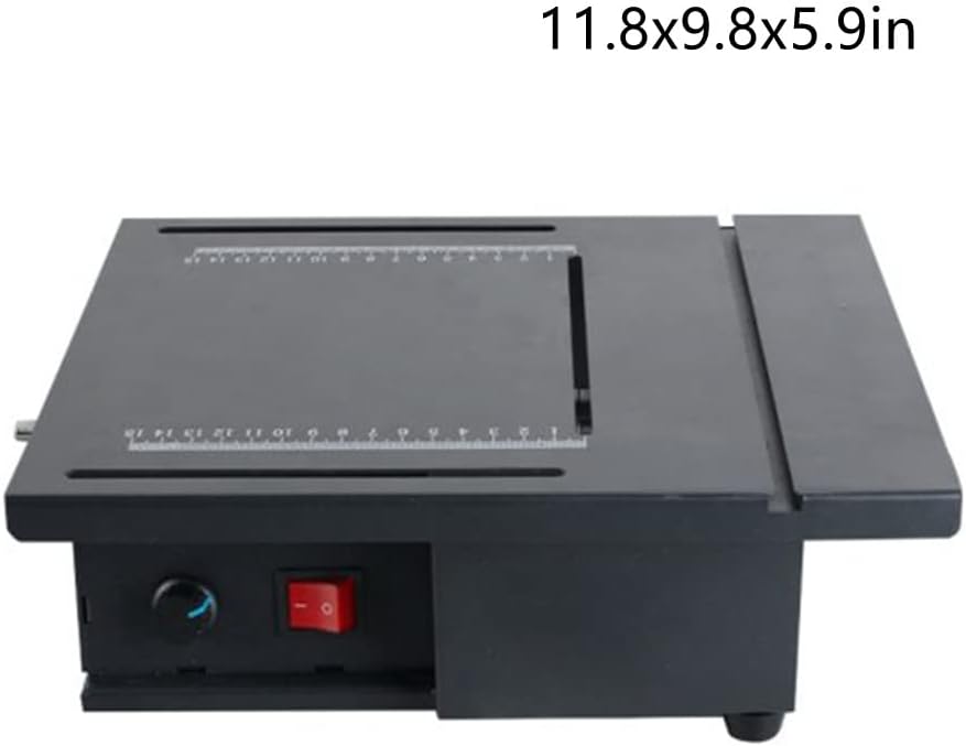 Gem Jewelry Polishing Grinding Buffer Machine, funchic DIY Jewelry Lapidary Equipment Mini Table Saw Bench Lathe Polisher 0-15000r/min Home Woodworking Carving Machine 110V 1.8kw (U.S Shipping)