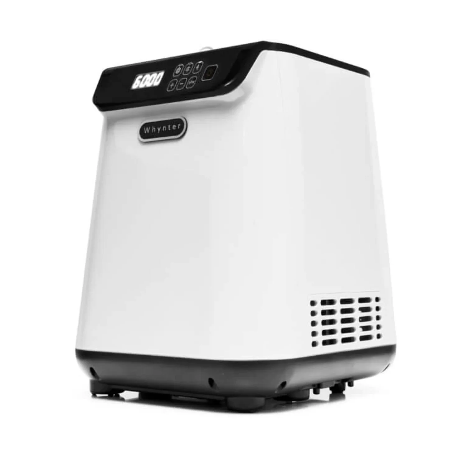 Whynter 1.28 Quart Compact Upright Automatic Ice Cream Maker with Stainless Steel Bowl White