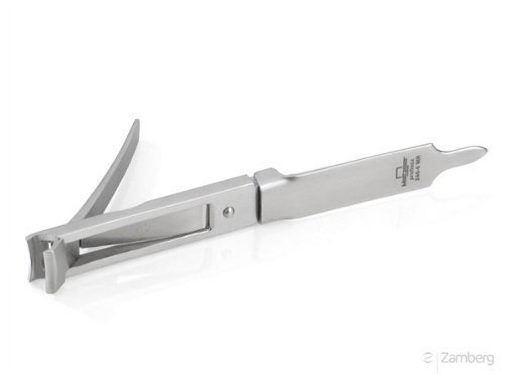 PROFINOX Extra Flat Matte Nail Clipper. Made In Solingen, Germany By