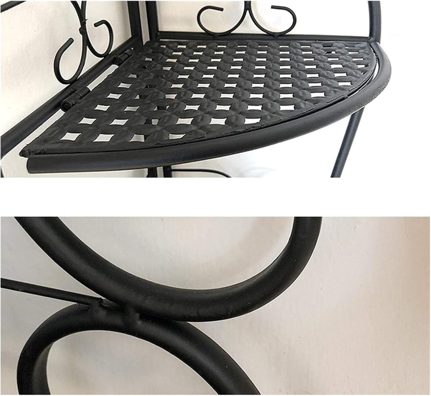 Flower Stands Plant Display Stand Folding Flower Pot Holder Bonsai Shelf Iron 5 Tier Potted Rack Decoration Portable Window