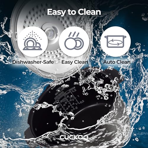 CUCKOO HP Pressure Rice Cooker 12 Menu Options: White, GABA, Steam, Porridge, & More, User-Friendly LED Display, Fuzzy Logic Tech