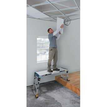 Werner Aluminum Adjustable Work Platform AP-2030L-MP2