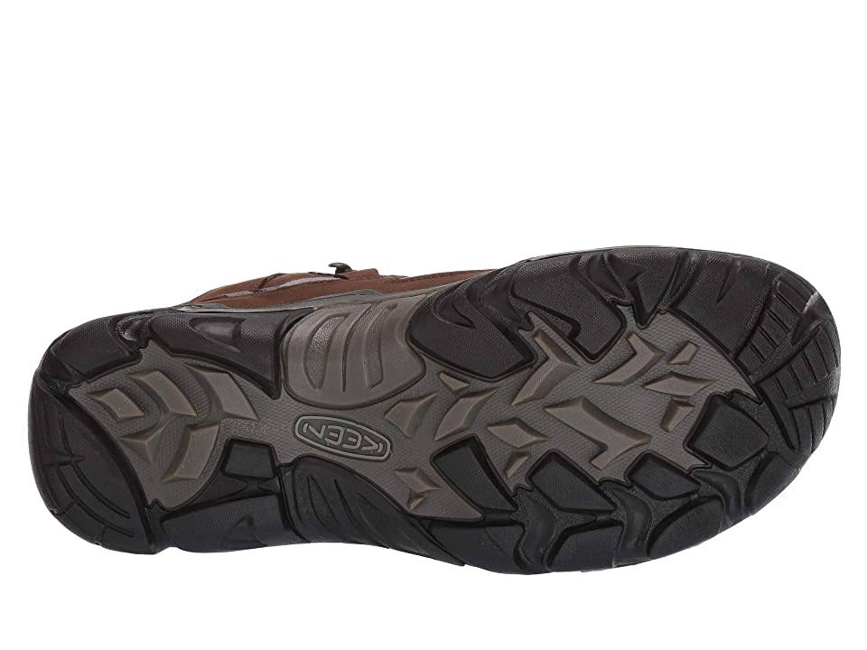 Keen Durand II Mid Waterproof Wide 10 , Cascade Brown/Gargoyle (Men&s)