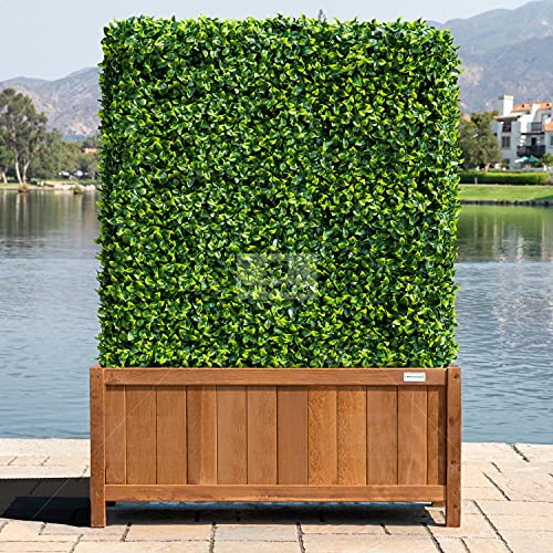 15" Hampton Classic Wooden Planter Box Indoor and Outdoor Use for patio garden (44" x 15" x 15")