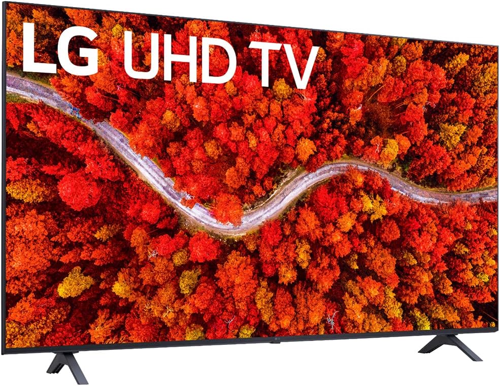 LG 65UP8000PUA 65UP8000PUR 65 Inch Series 4K Smart UHD TV 2021 Bundle with Premiere Movies Streaming 2020 + 37-100 Inch TV Wall Mount + 6-Outlet Surge Adapter + 2X 6FT 4K HDMI 2.0 Cable