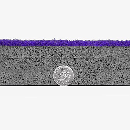IncStores Cheer Mat | Rollout Gymnastics Mat with a Grippy Gym Carpet Top | Portable Cheerleading Gym Mats for Home Workout and Practice