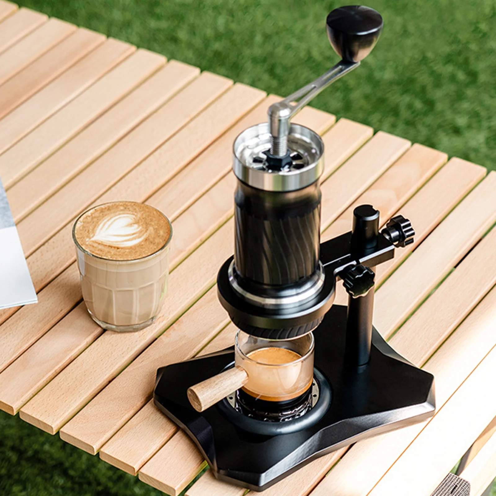 Walmeck Portable Espresso Machine Compact Travel Coffee Maker