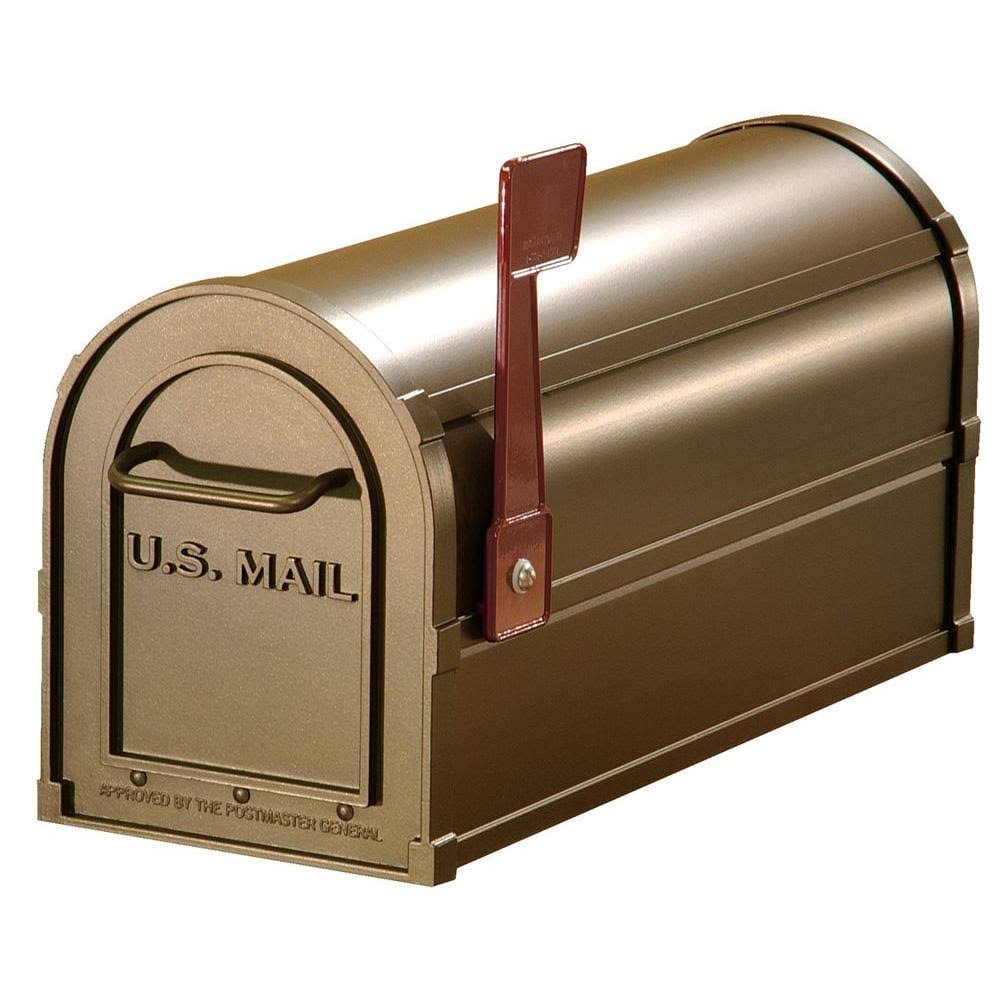 Salsbury Industries Antique Rural Mailbox Bronze