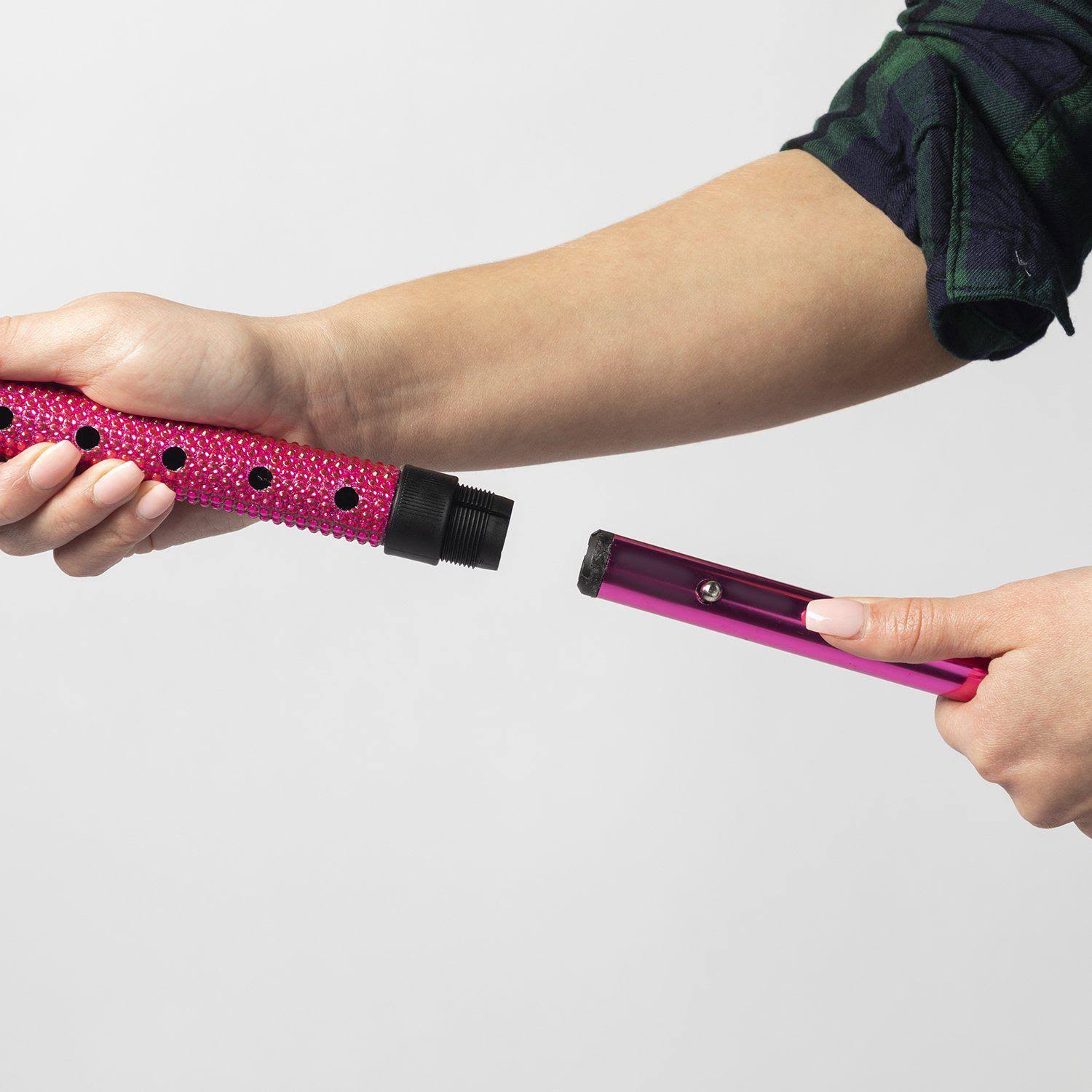Blingsting Kandi Kane Personal Safety Cane Pink