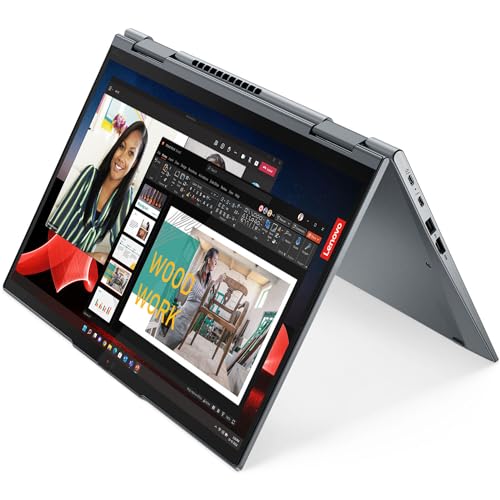 Lenovo ThinkPad X1 Yoga Gen6 2-in-1 Laptop | 14" WUXGA IPS Touch (400nits, 100% sRGB) | Intel 4-core i7-1165G7 Processor | 16GB DDR4 1TB SSD | Thunderbolt4 Rapid Charging Win10Pro Grey + HDMI Cable