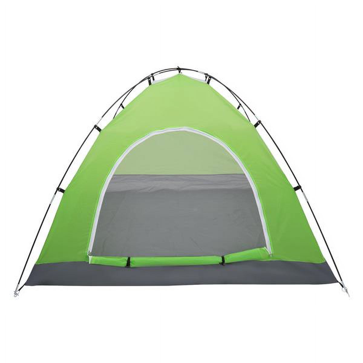 4-Person Double Layer Family Camping Tent Outdoor Instant Cabin Tent for Hiking