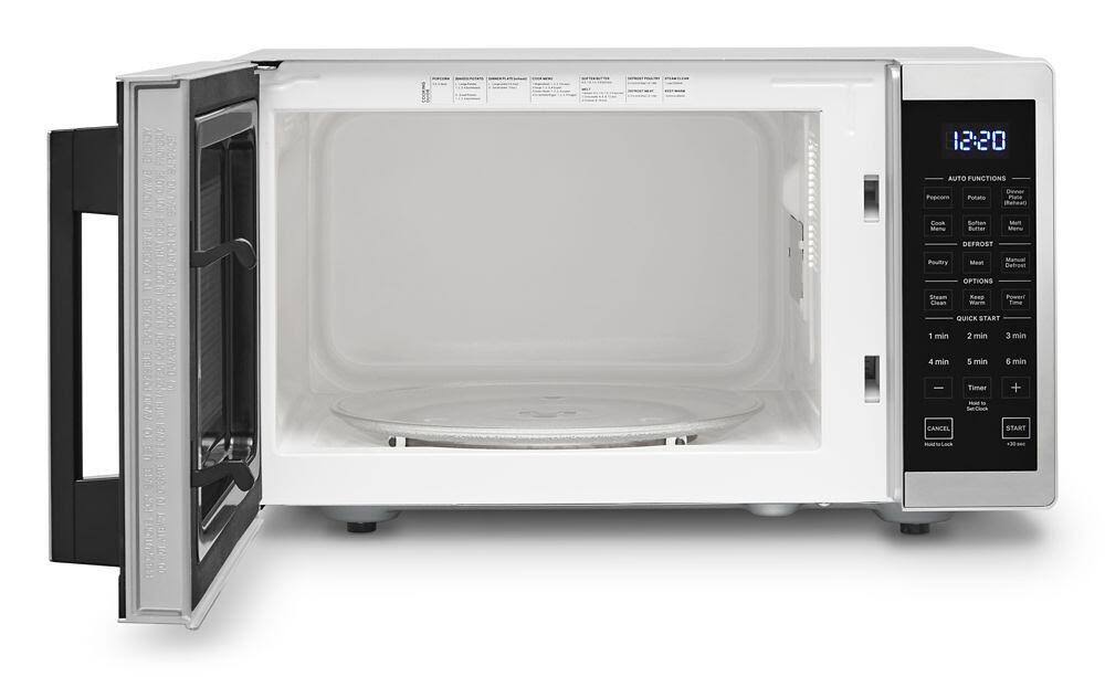 Whirlpool 0.9 Cu. ft. Capacity Countertop Microwave with 900 Watt Cooking Power WMC30309LS - Heritage Stainless Steel