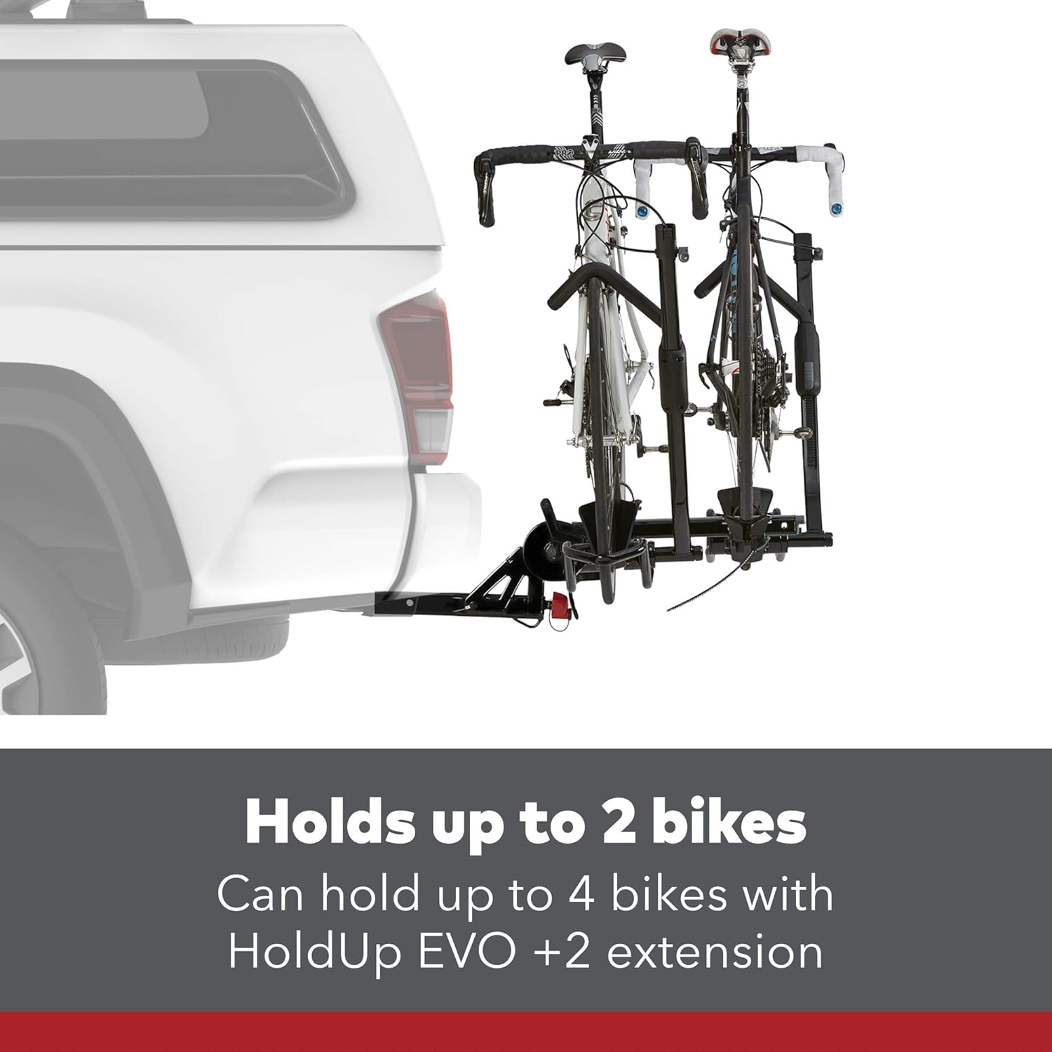 YAKIMA - HoldUp EVO 2 Hitch Mounted Tray Bike Rack, 2 Bike Capacity