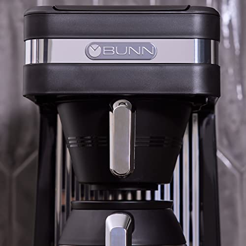 BUNN 55200 CSB3T Speed Brew Platinum Thermal Coffee Maker Stainless Steel, 10-Cup, Black