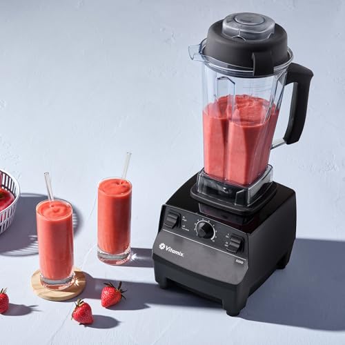 Vitamix 5200 Professional Grade Blender for Smoothies, Food Grinder and Emulsifier, 64oz Pitcher, Black