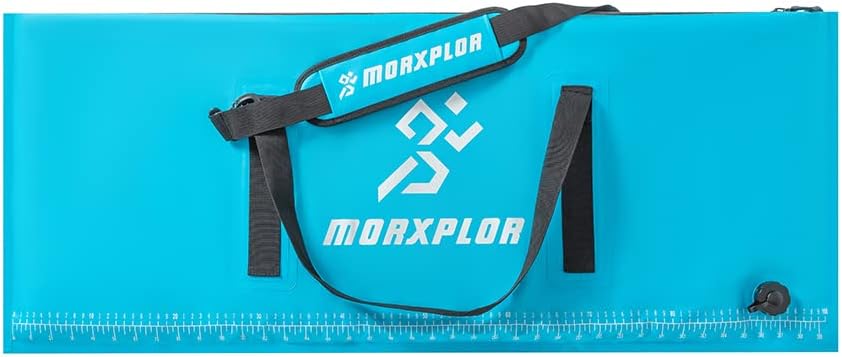 MORXPLOR Insulated Fish Cooler Bag for Fishing,Large Leakproof Insulated Fish Kill Bag,Waterproof Fishing Catch Bag with Airtight Zipper