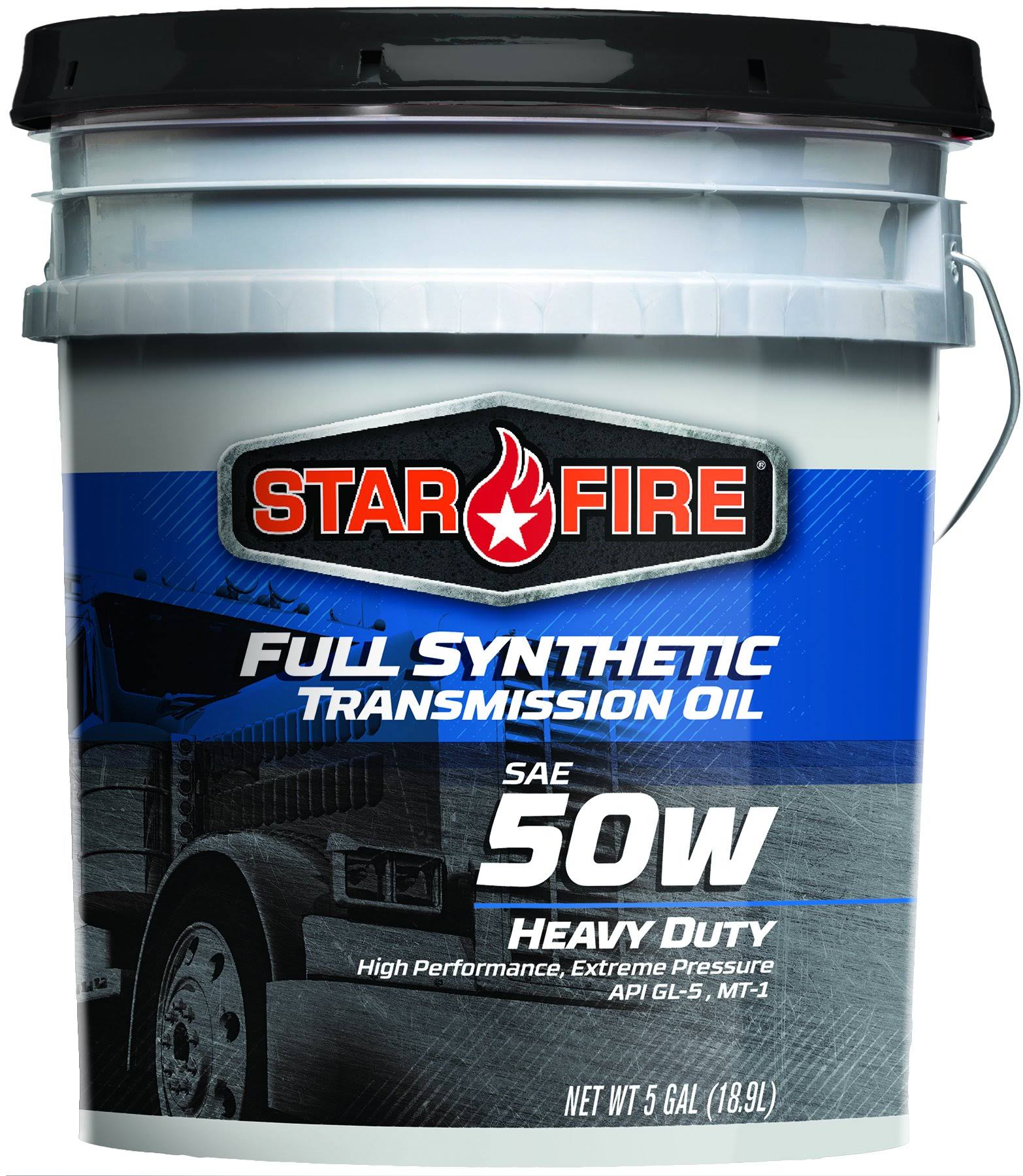Starfire Premium Lubricants SF F/S 50W to 5 Gallon Full Synthetic Transmission Oil, 5 Gal Pail