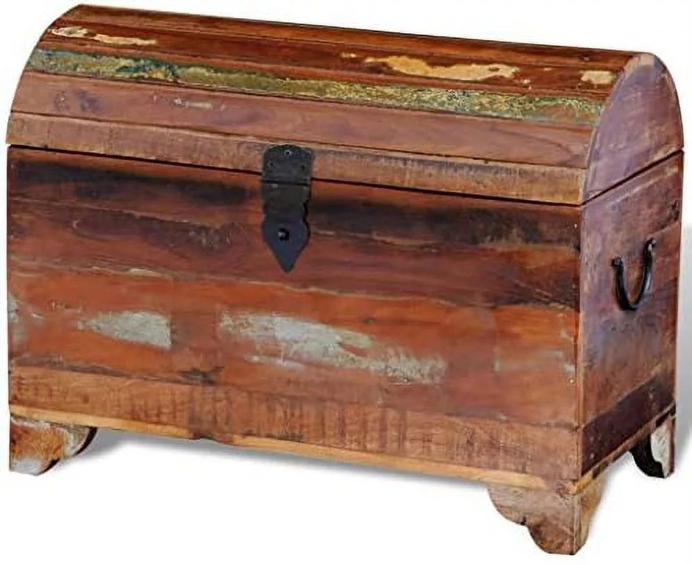 storage cabinet, wooden tool chest with locking system, storage trunk, storage box for bedroom living room hallway, farmhouse, reclaimed wood
