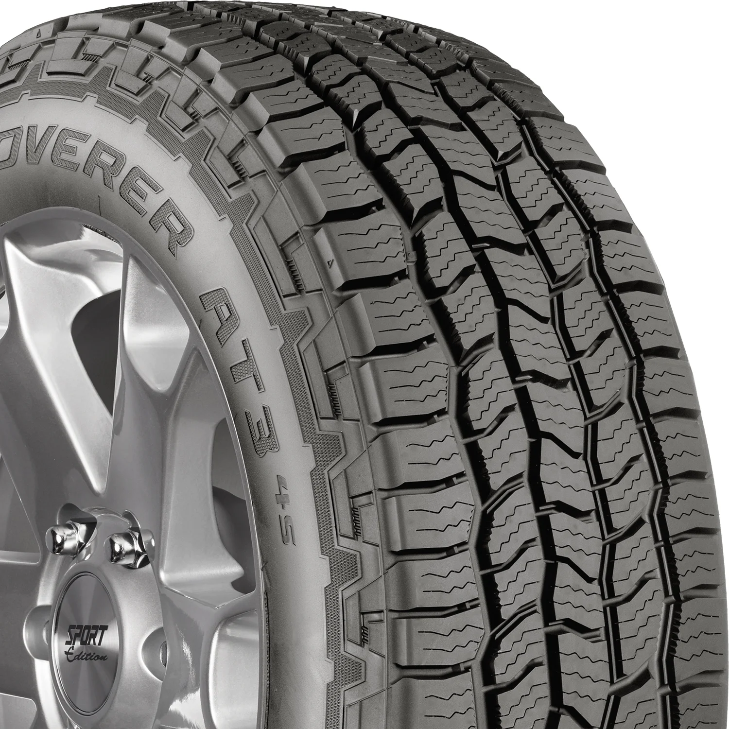 Set of 4 (FOUR) Cooper Discoverer AT3 4S 265/50R20 111T XL AT A/T All Terrain Tire Fits: 2014-15 Jeep Grand Cherokee Summit, 2019-20 Jeep Grand Cherokee Limited X