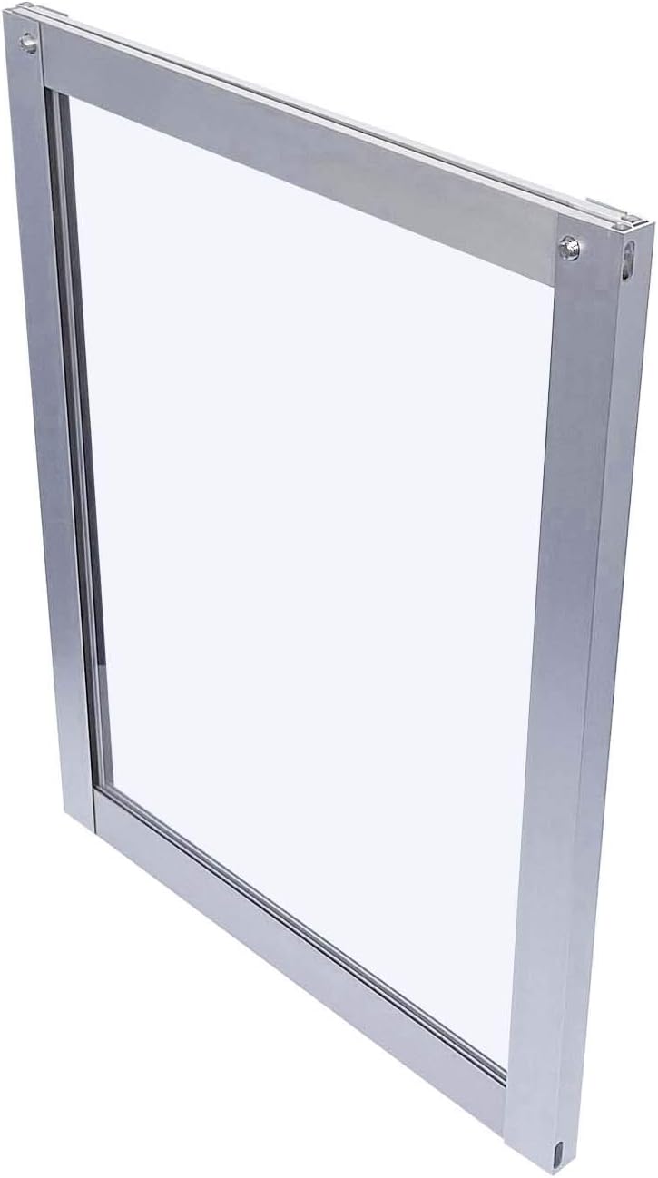 Soleus Air Sliding Window Kit, Reinforced Aluminum Works Exclusive with the Soleus Over The Sill (Saddle) Air Conditioner (Air Conditioner Not Included)