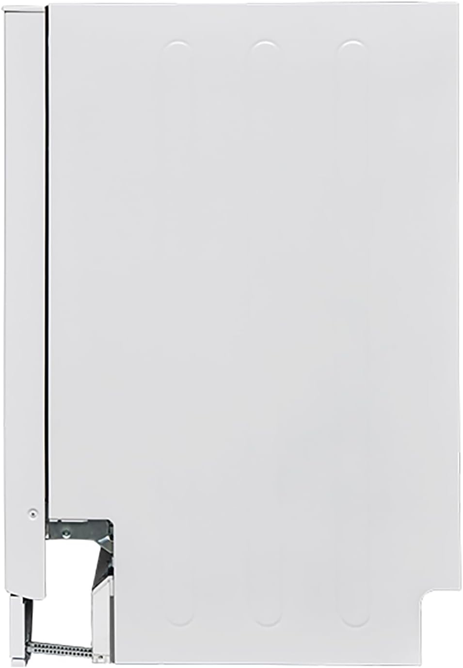 24" Top Control Built-in Dishwasher with Third Rack Finger Resistant in White, Energy Star made in Europe
