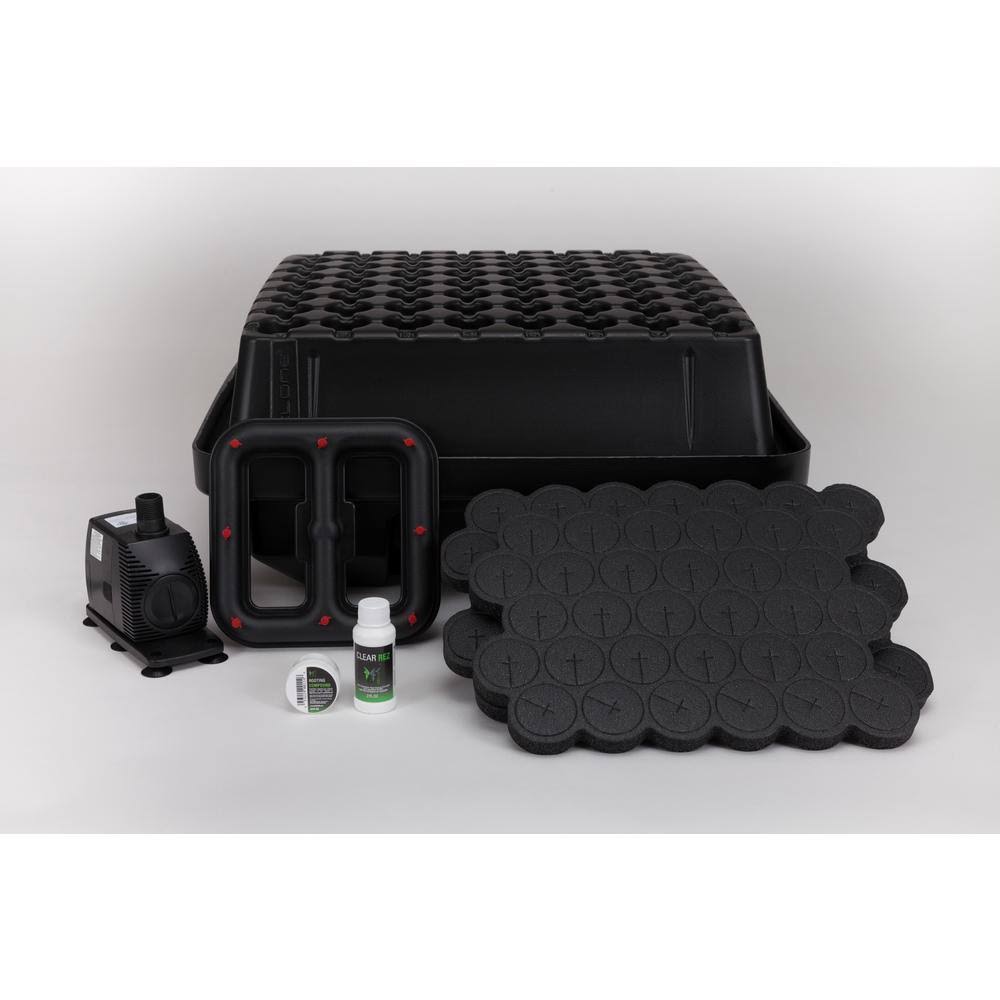 EZ-Clone Aeroponic Plant Cloning 64 Low Pro System, HDPE Plastic