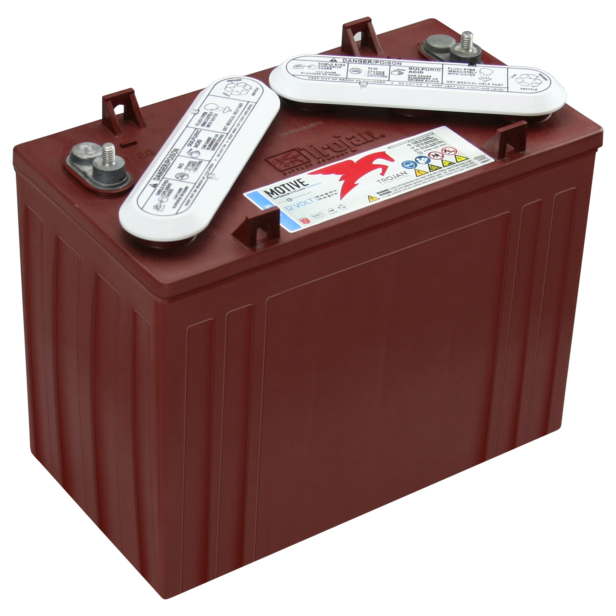 Trojan T1275 12 Volt, 150 AH Deep Cycle Battery - 6 Pack