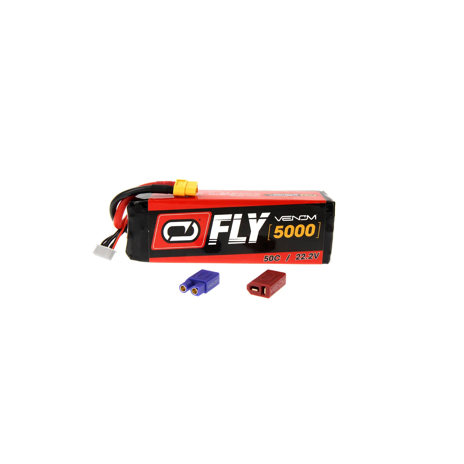 Venom 5000mAh 6s 22.2V 50C LiPo, Fly :UNI 2.0 Plug