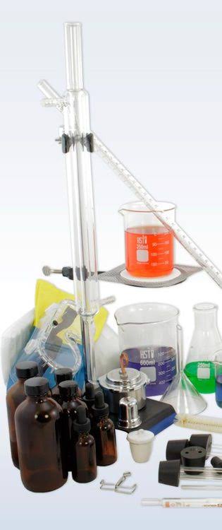 Borosilicate Glass Deluxe Chemistry Glassware u0026 Labware Set, Home Science Tools