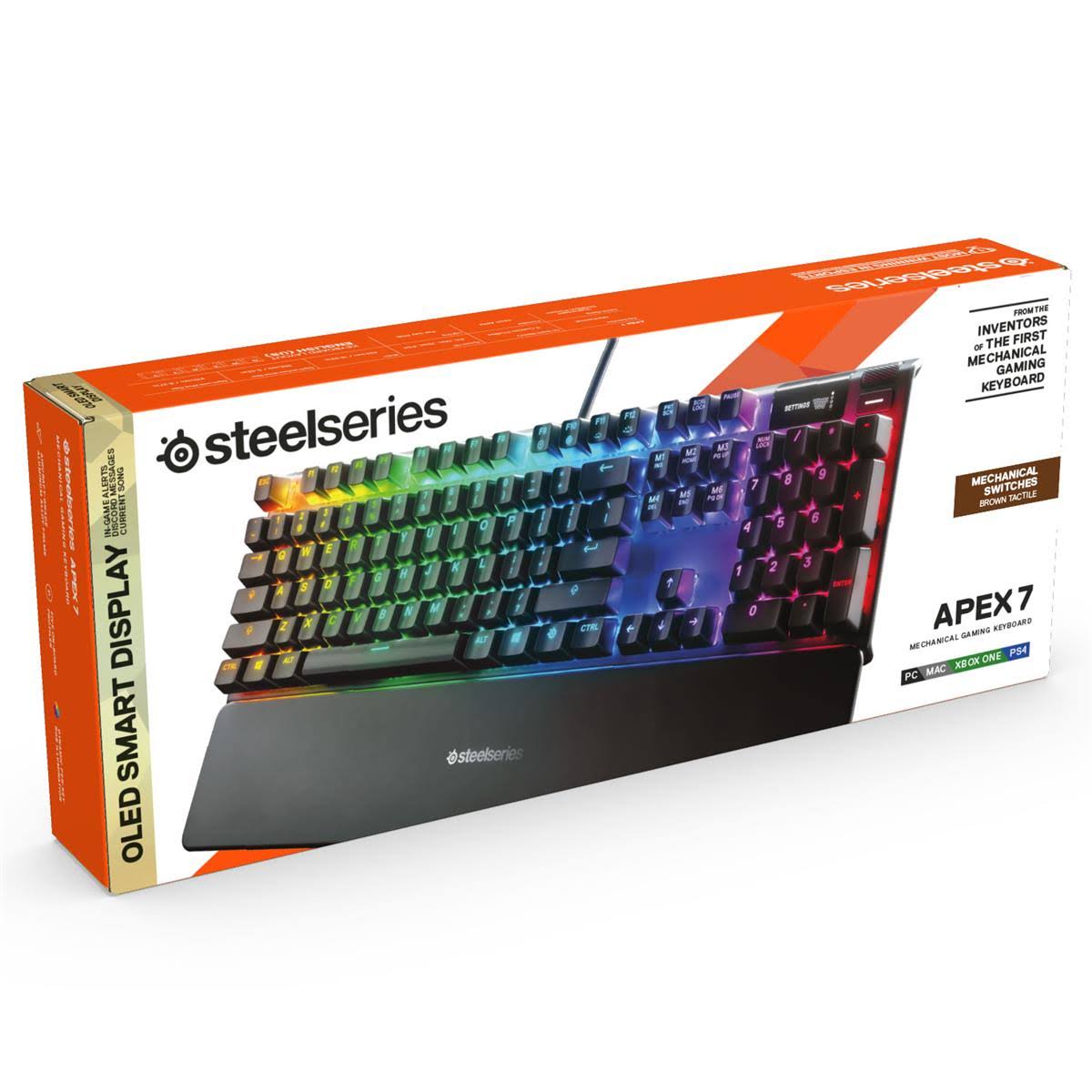SteelSeries Apex 7 Mechanical Gaming Keyboard