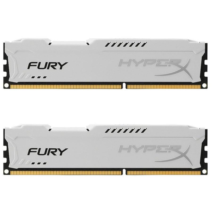 Kingston HyperX Fury Memory White - 16GB Kit (2x8GB) - DDR3 1600Mhz