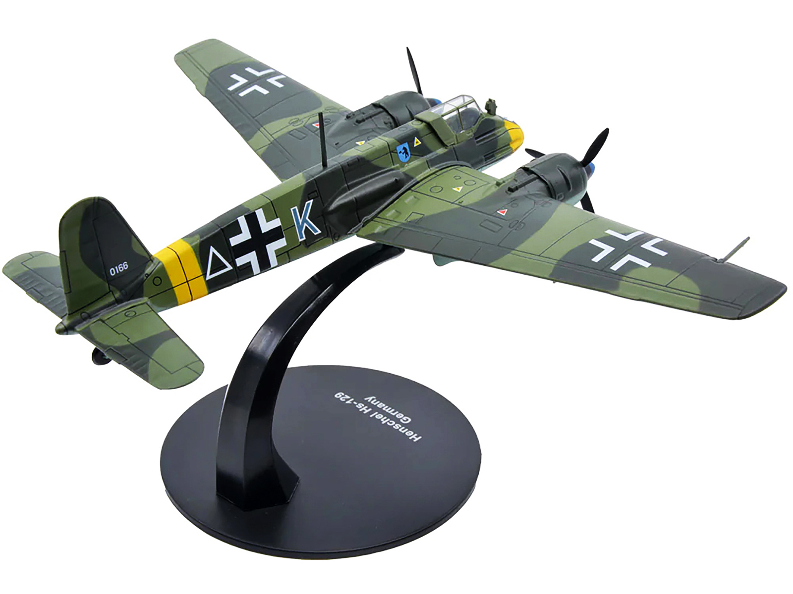 Henschel HS 129 Aircraft (Germany 1942) 1/72 Diecast Model by Warbirds of WWII