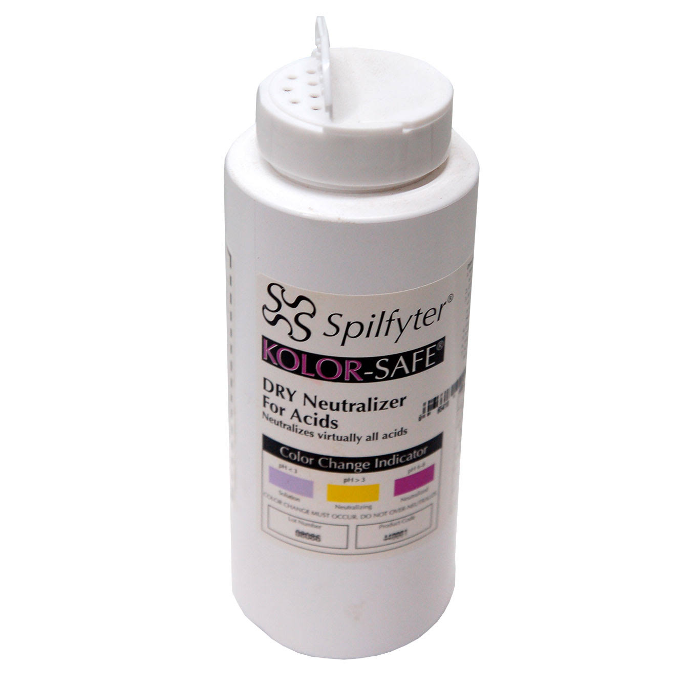 NPS 440001 Kolor-Safe Dry Acid Neutralizer 2 lb. Shaker Bottle, 10/Box