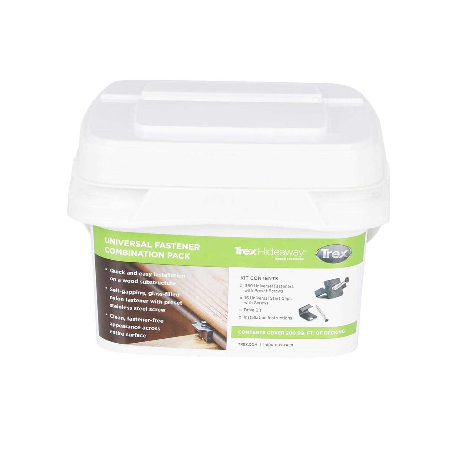 Trex 200 sq. ft. Universal Hidden Fasteners - Shop Hardware Tools Online Store