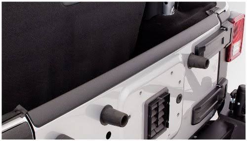 Bushwacker 14013 Jeep Trail Armor Hood and Tailgate Protector Set - Megean